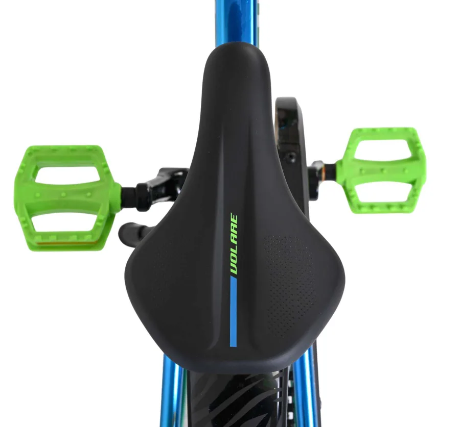 Volare Chrome Kinderfiets - Jongens - 18 inch - Blauw Groen — foto 4
