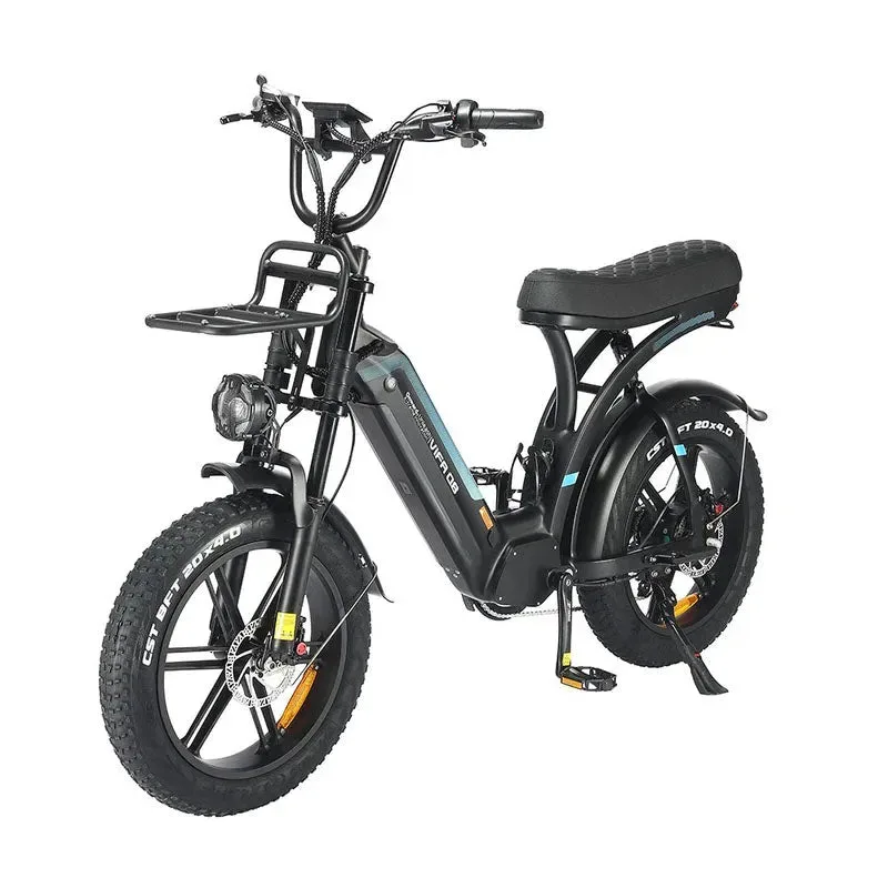 OUXI Q8 Fat-bike Zwart — foto 3