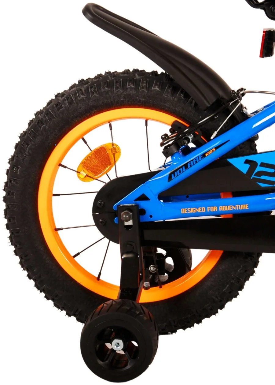 Volare Rocky Kinderfiets – Jongens – 14 inch – Blauw – Twee handremmen — foto 8