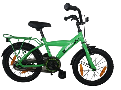 Kinderfiets Bikefun Boost 16 inch met remnaaf - Groen