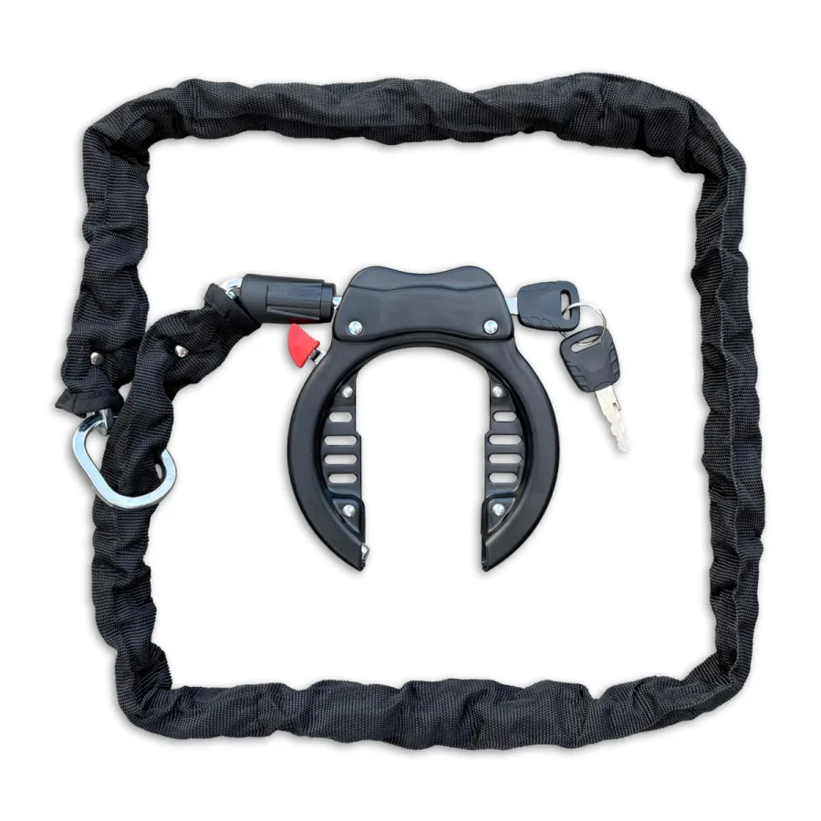 Ringslot met ketting