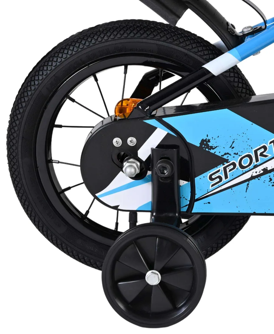 Volare Sportivo Kinderfiets – Jongens – 12 inch – Blauw Zwart — foto 3