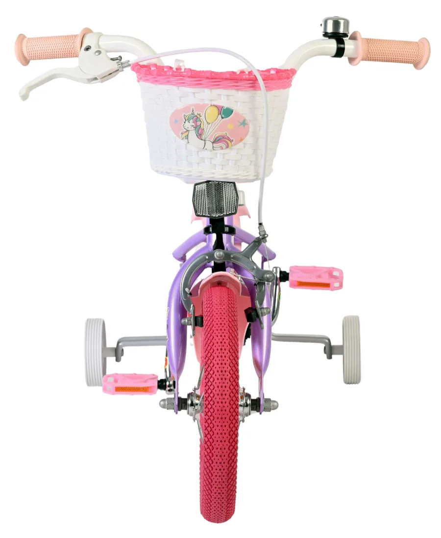 Volare Unicorn Kinderfiets – Meisjes – 12 inch – Paars — foto 7