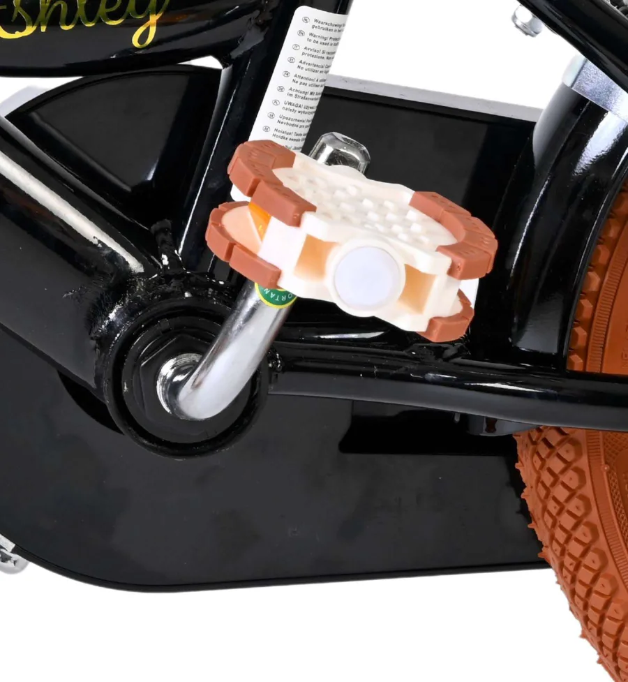 Volare Ashley Kinderfiets – Meisjes – 12 inch – Zwart — foto 11