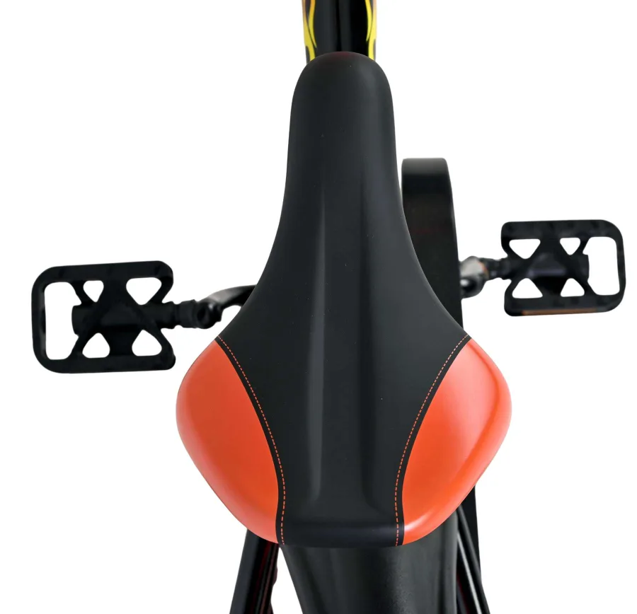 Volare Strike Kinderfiets – Jongens – 14 inch – Zwart Oranje — foto 7