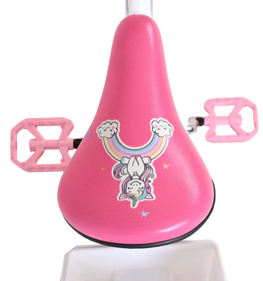 Volare Unicorn Kinderfiets – Meisjes – 16 inch – Wit — foto 5