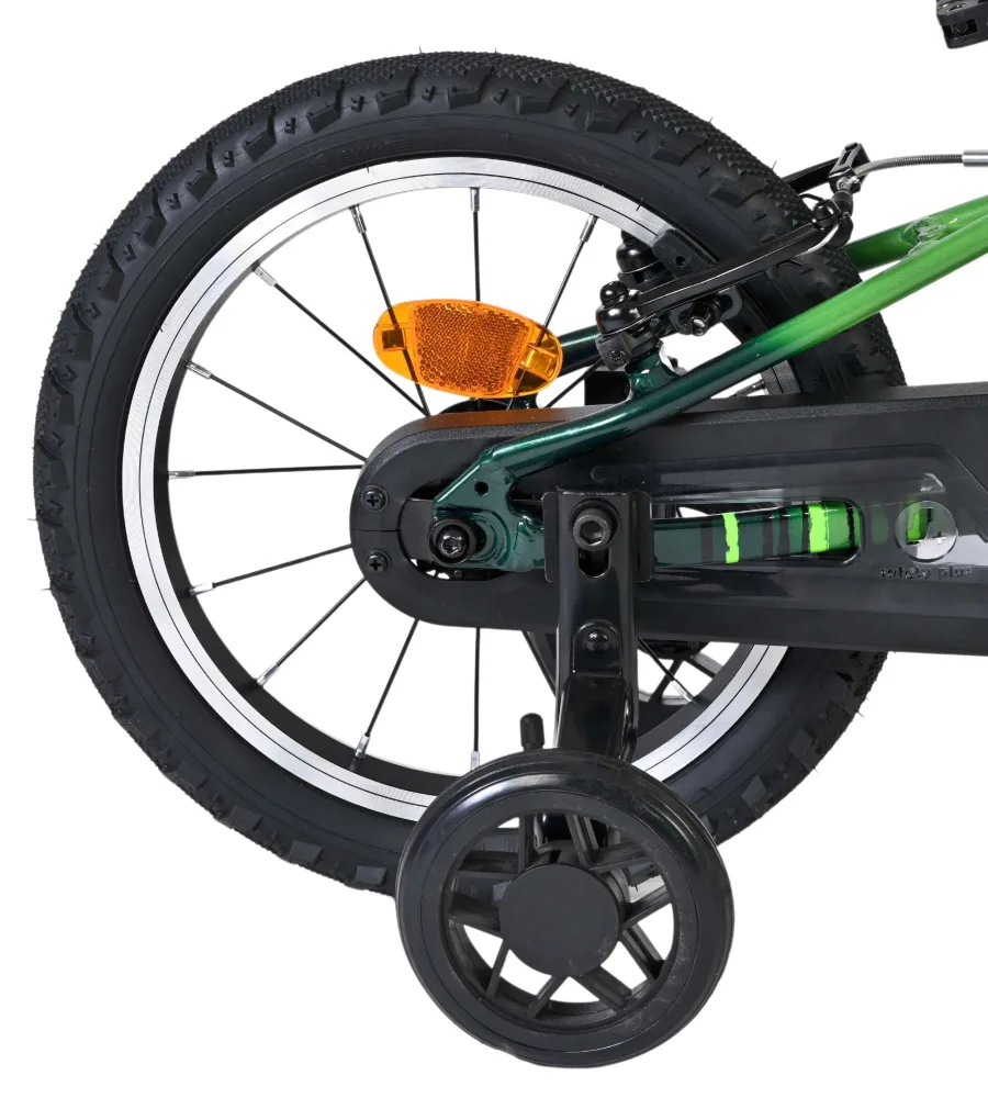 Volare Venom Kinderfiets – Jongens – 14 inch – Groen – Twee handremmen — foto 2