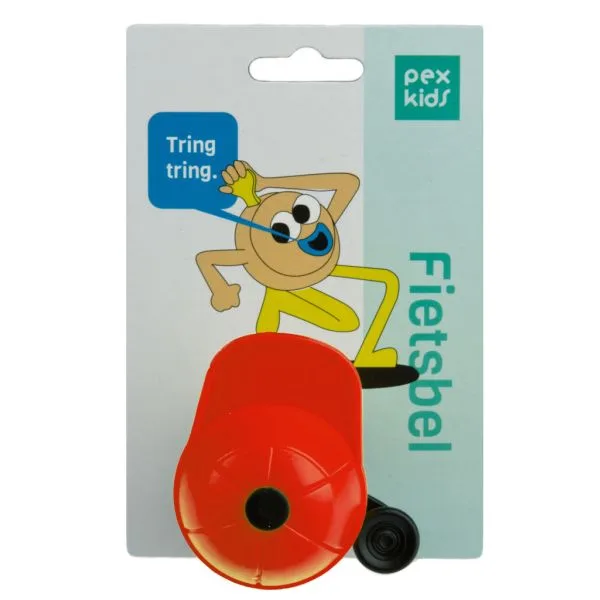 Fietsbel PexKids Pietje met rode pet — foto 2