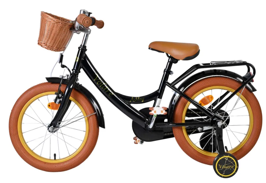 Volare Ashley Kinderfiets – Meisjes – 16 inch – Zwart — foto 7