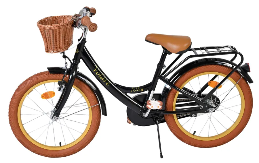 Volare Ashley Kinderfiets - Meisjes - 18 inch - Zwart — foto 7