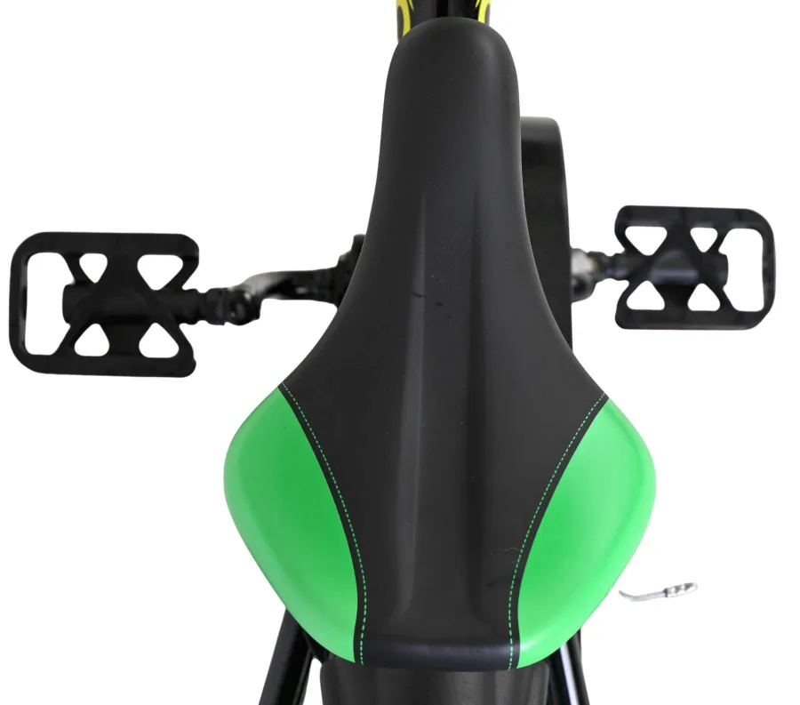Volare Strike Kinderfiets – Jongens – 14 inch – Zwart Groen – Twee handremmen — foto 5