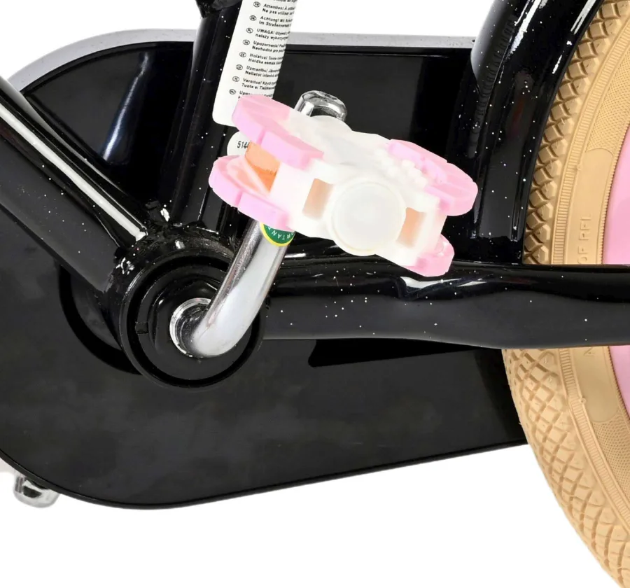Volare Excellent Kinderfiets – Meisjes – 14 inch – Zwart — foto 11