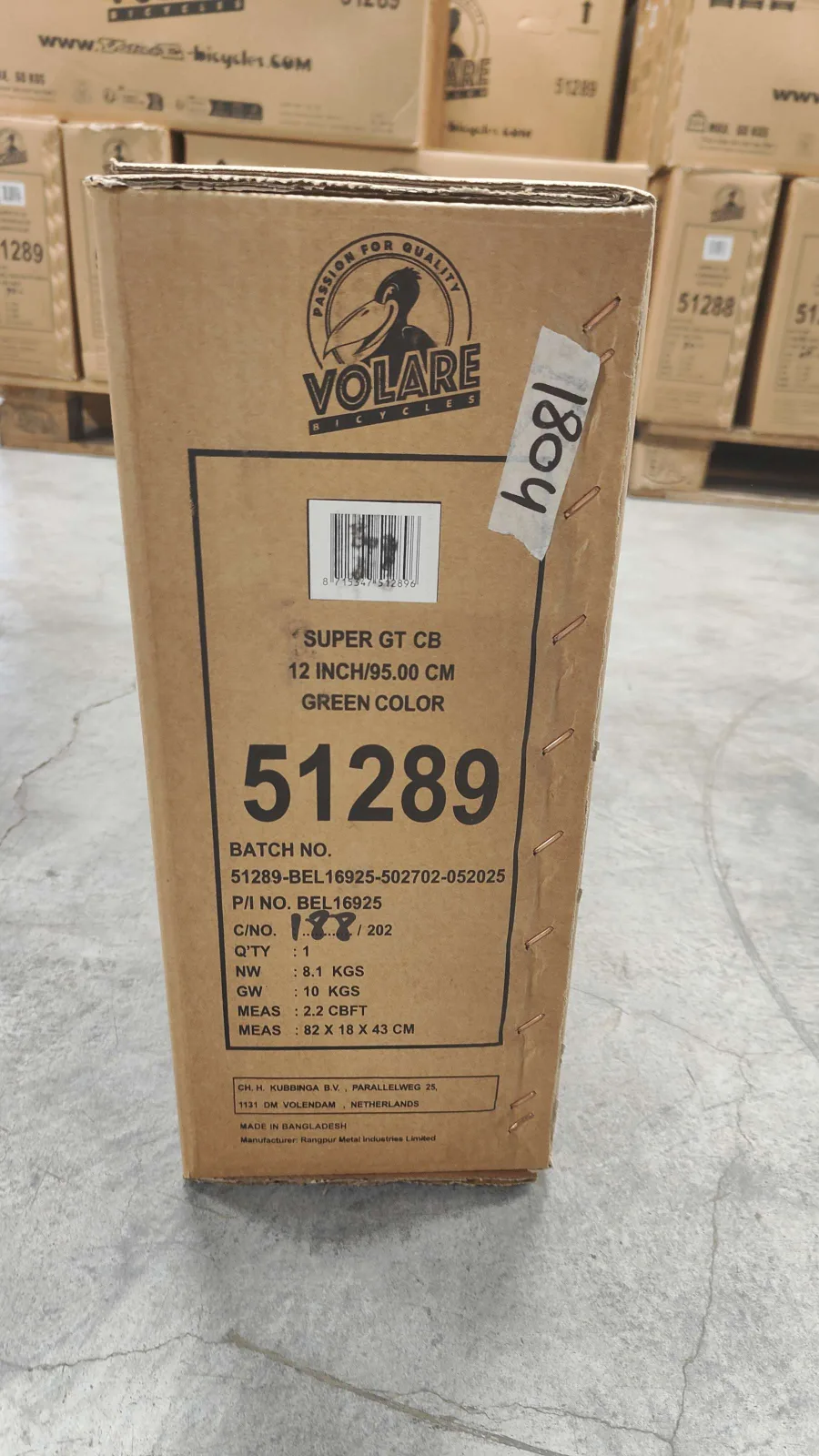 Volare Super GT Kinderfiets – Jongens – 12 inch – Groen — foto 13