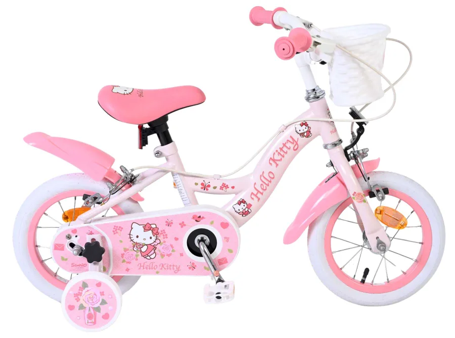 Hello Kitty Kinderfiets – Meisjes – 12 inch – Roze – Twee handremmen