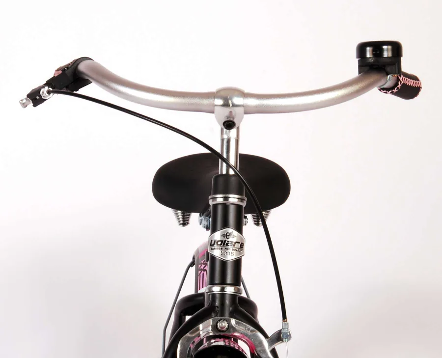 Volare Miracle Kinderfiets – Meisjes – 14 inch – Mat Zwart – Prime Collection — foto 4