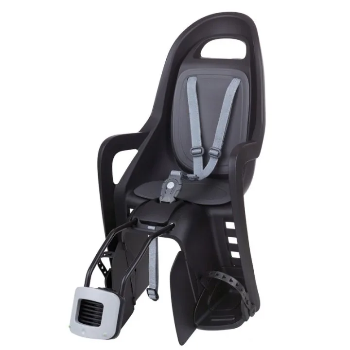 Achterzitje Polisport Groovy FF / Framebevestiging - zwart