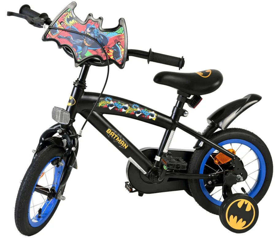 Batman Kinderfiets – Jongens – 12 inch – Zwart — foto 10