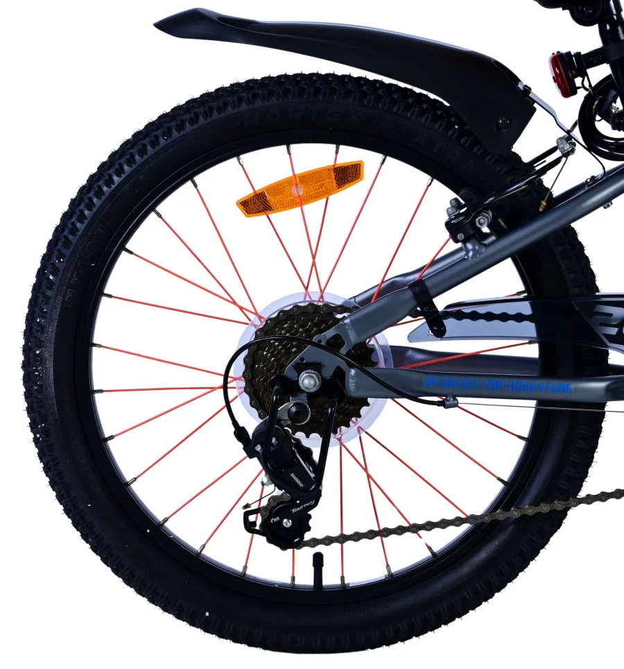 Volare Rocky Kinderfiets – 20 inch – 7 speed – Blauw — foto 2
