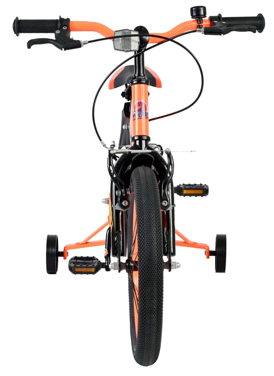 Volare Strike Kinderfiets – Jongens – 16 inch – Zwart Oranje – Twee Handremmen — foto 7