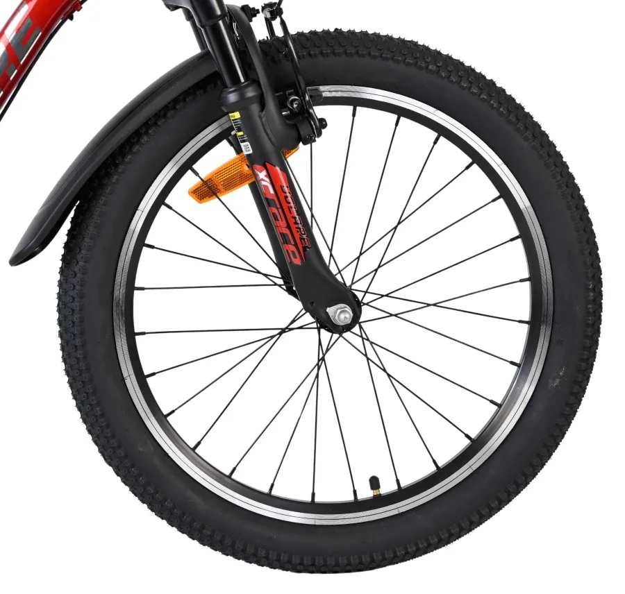 Volare XC Race Kinderfiets – 20 inch – Nexus 3 – Rood/Grijs — foto 2