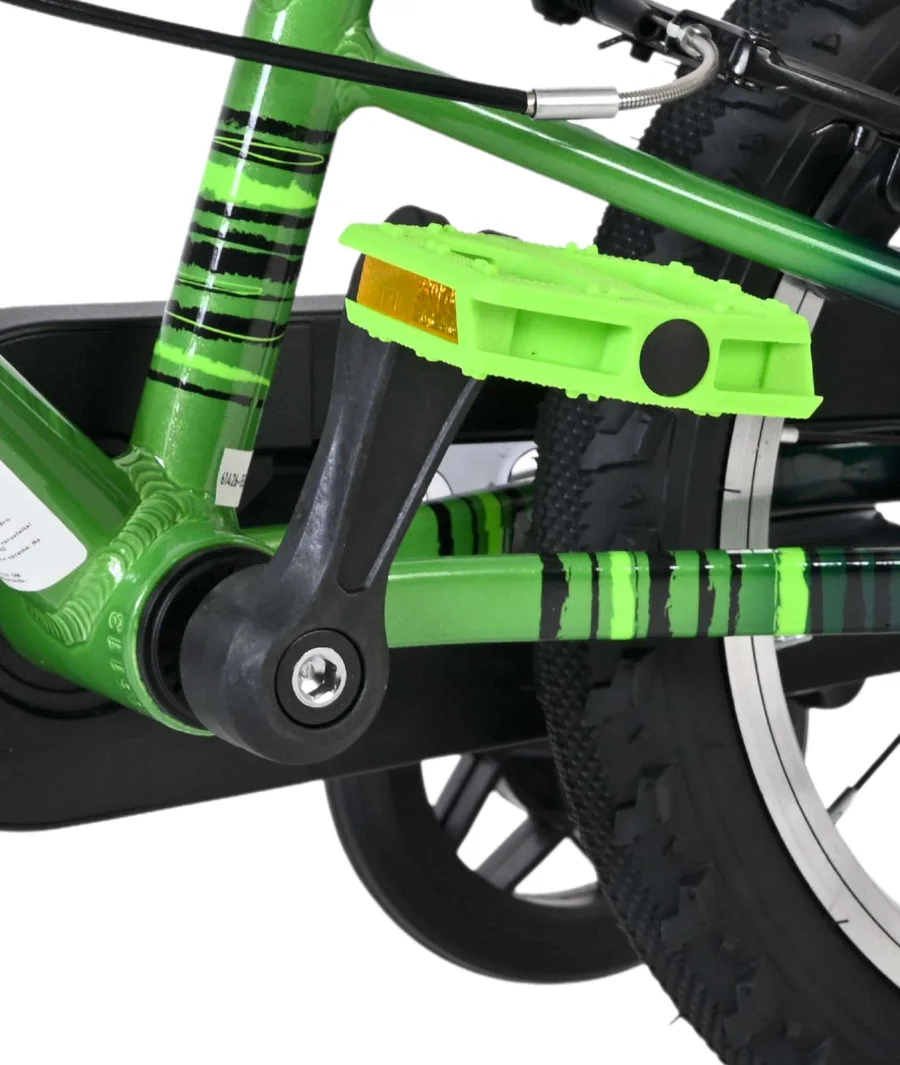 Volare Venom Kinderfiets – Jongens – 14 inch – Groen – Twee handremmen — foto 11