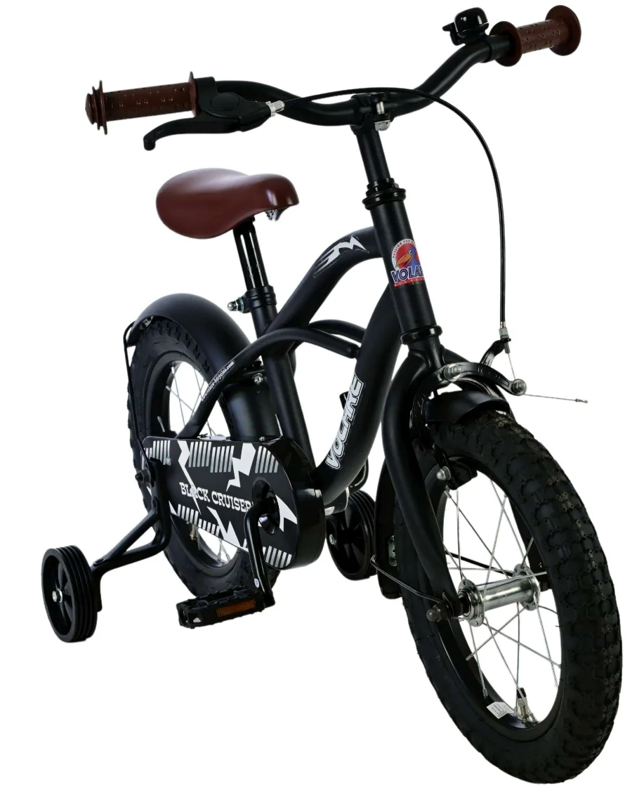 Volare Black Cruiser Kinderfiets – Jongens – 14 inch – Zwart – 95% afgemonteerd — foto 9
