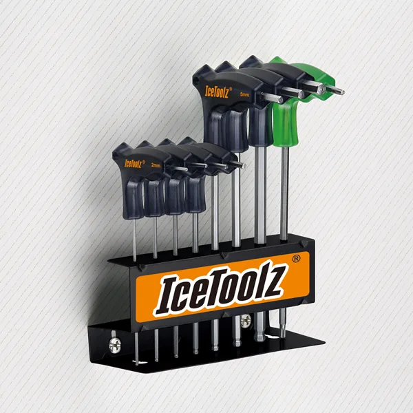 Inbussleutelset IceToolz 7M85 “Twin Head” — foto 5