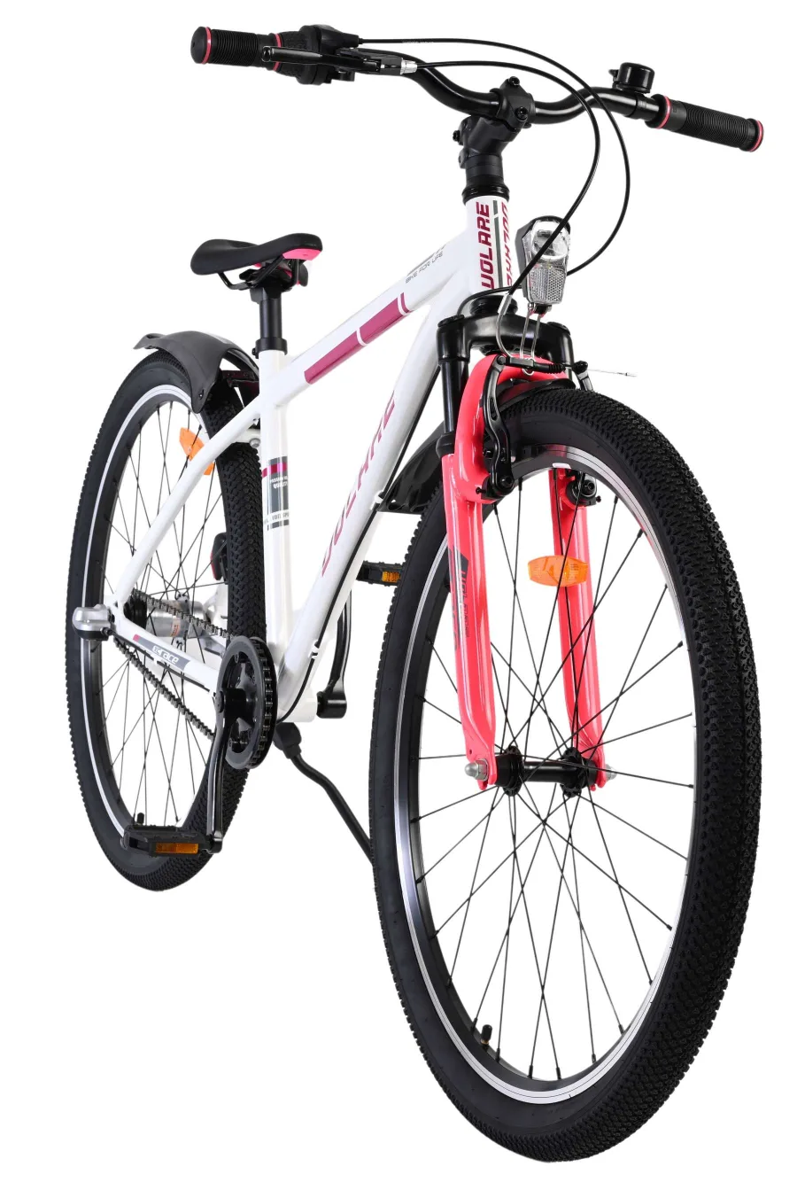Volare XC Race Kinderfiets – 26 inch – Nexus 3 – Wit/Roze — foto 9
