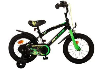Volare Super GT Kinderfiets – Jongens – 14 inch – Groen – Twee handremmen