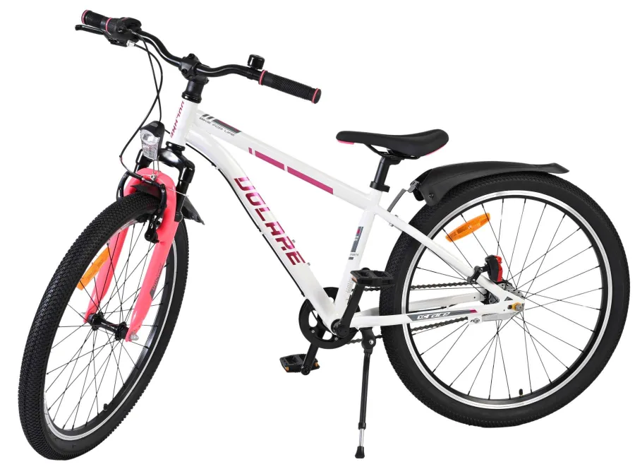 Volare XC Race Kinderfiets – 24 inch – Nexus 3 – Wit/Roze — foto 12