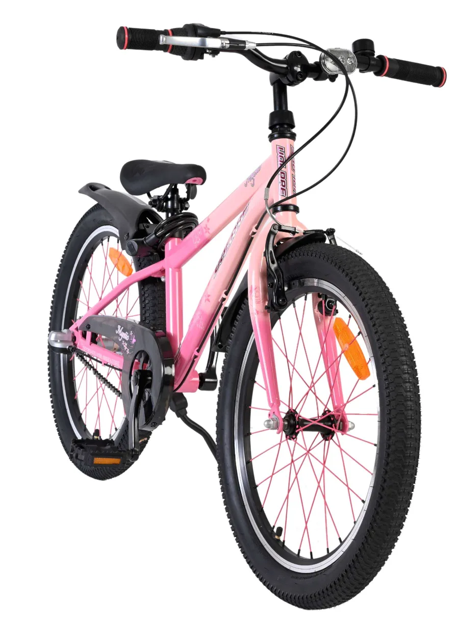 Volare Mystic Kinderfiets – 20 inch – Roze – Nexus 3 — foto 9