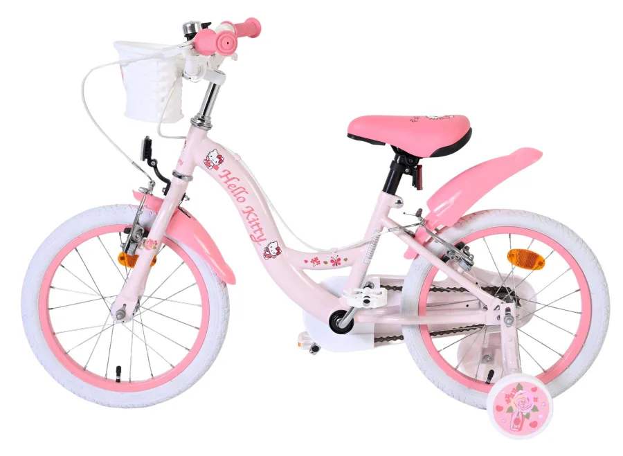 Hello Kitty Kinderfiets – Meisjes – 16 inch – Roze – Twee Handremmen — foto 7