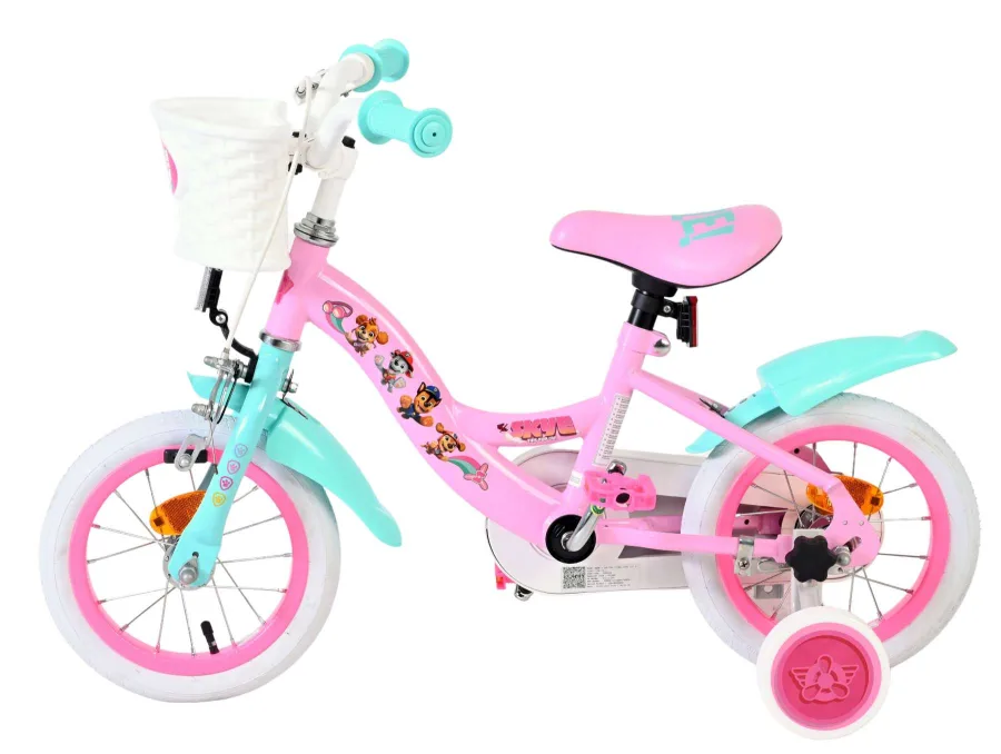 Paw Patrol Kinderfiets – Meisjes – 12 inch – Roze — foto 7