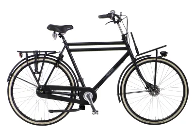 Pointer Grande Plus Transport Heren 51cm Mat zwart Rollerbrake nexus 3