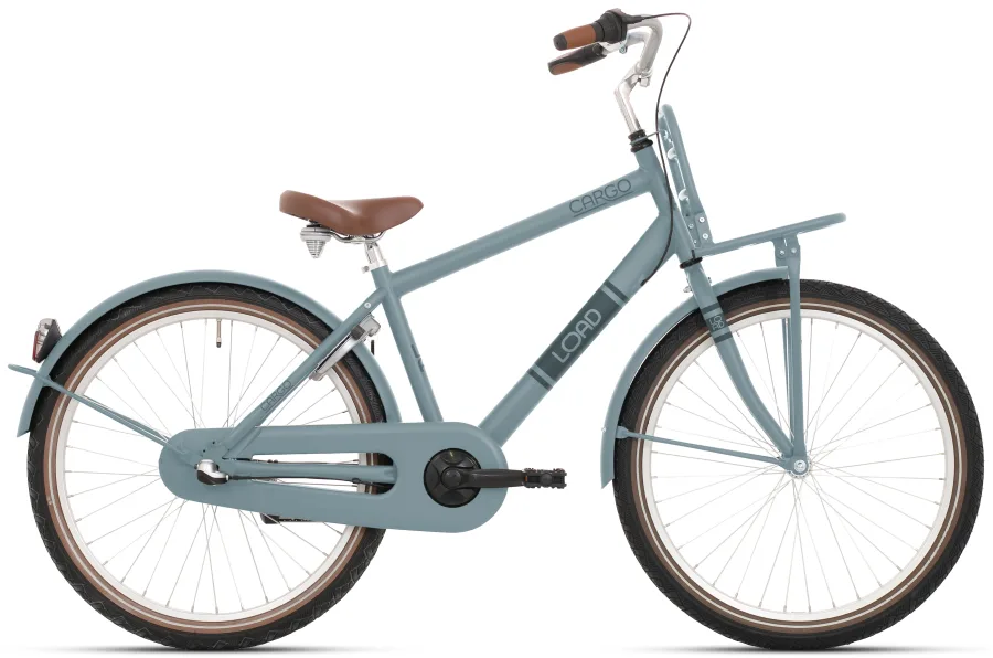 Bikefun Load 24″ jongensfiets met 3 versnellingen remnaaf mat blauw — foto 2