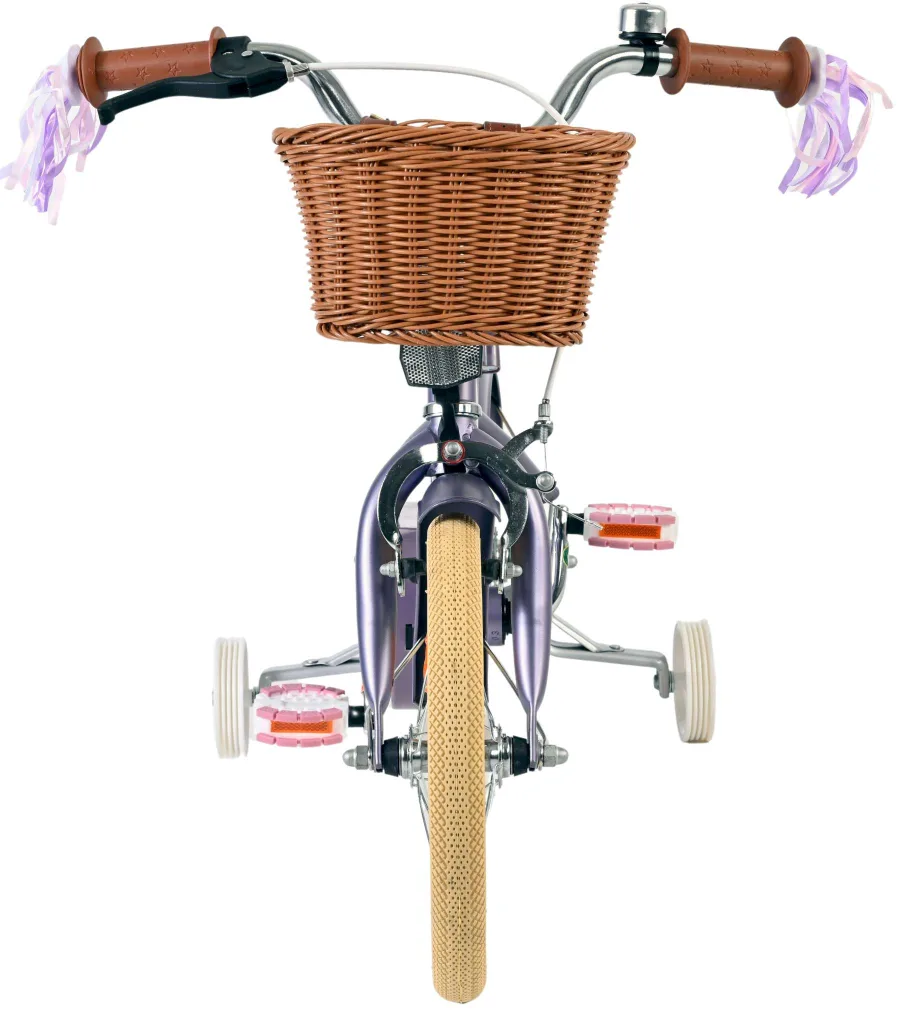 Volare Blossom Kinderfiets – Meisjes – 14 inch – Paars — foto 8