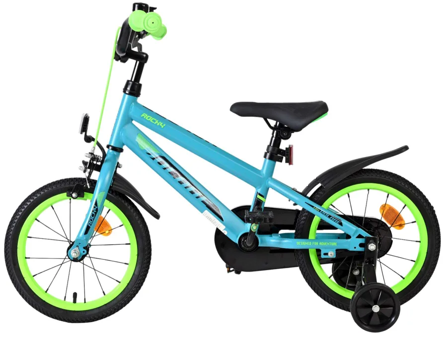 Volare Rocky Kinderfiets – Jongens – 14 inch – Groen — foto 9