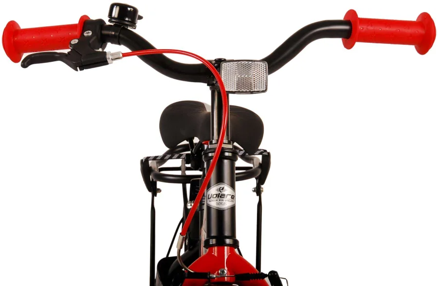 Volare Thombike Kinderfiets – Jongens – 12 inch – Zwart Rood — foto 4