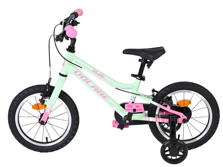 Volare Milano Kinderfiets – Meisjes – 14 inch – Mintgroen — foto 9