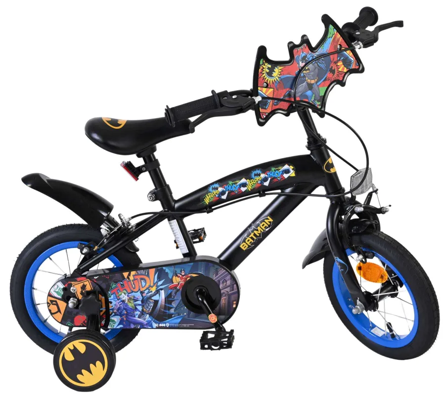 Batman Kinderfiets – Jongens – 12 inch – Zwart – Twee handremmen — foto 12