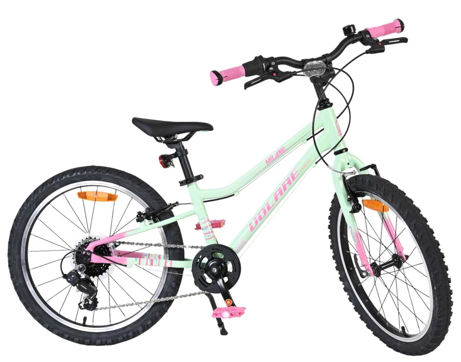 Volare Milano Kinderfiets – Meisjes – 20 inch – Mintgroen — foto 12