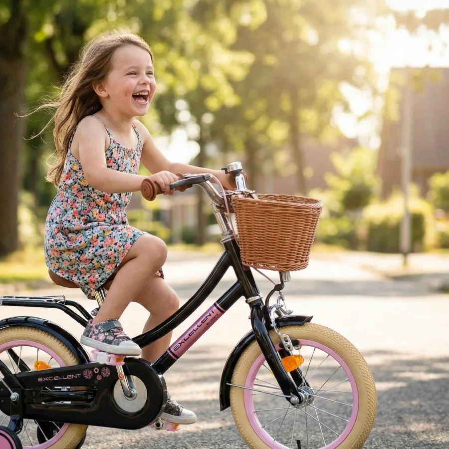 Volare Excellent Kinderfiets – Meisjes – 12 inch – Roze — foto 15