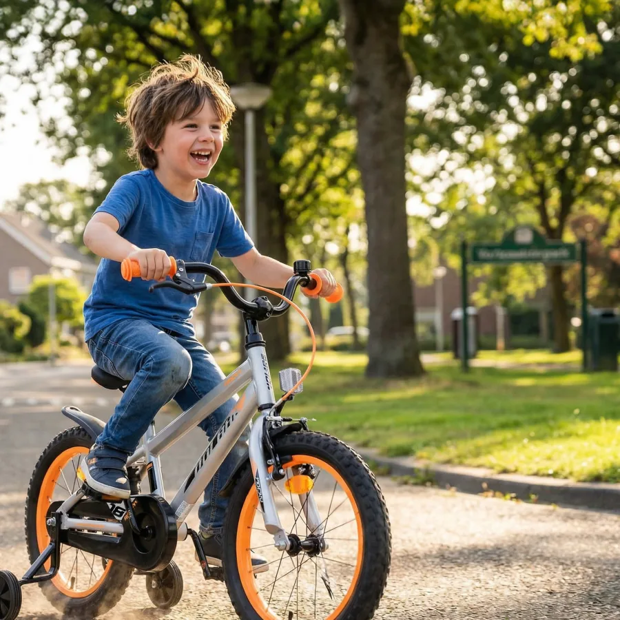 Volare Rocky Kinderfiets – Jongens – 18 inch – Grijs — foto 15