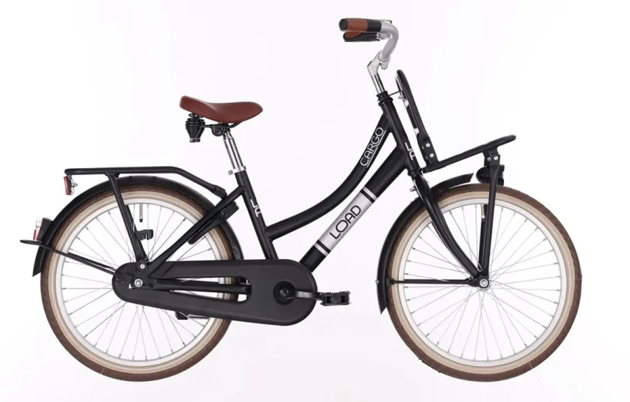 Bikefun Load 20″ meisjesfiets remnaaf mat zwart 2026 — foto 2