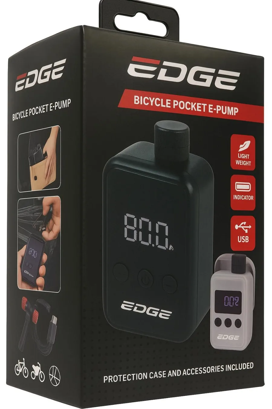 Edge Pro 1 Elektrische Accu Fietspomp — foto 2