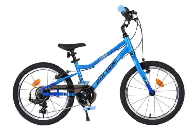 Volare Venom Kinderfiets – Jongens – 18 inch – Blauw – Twee handremmen