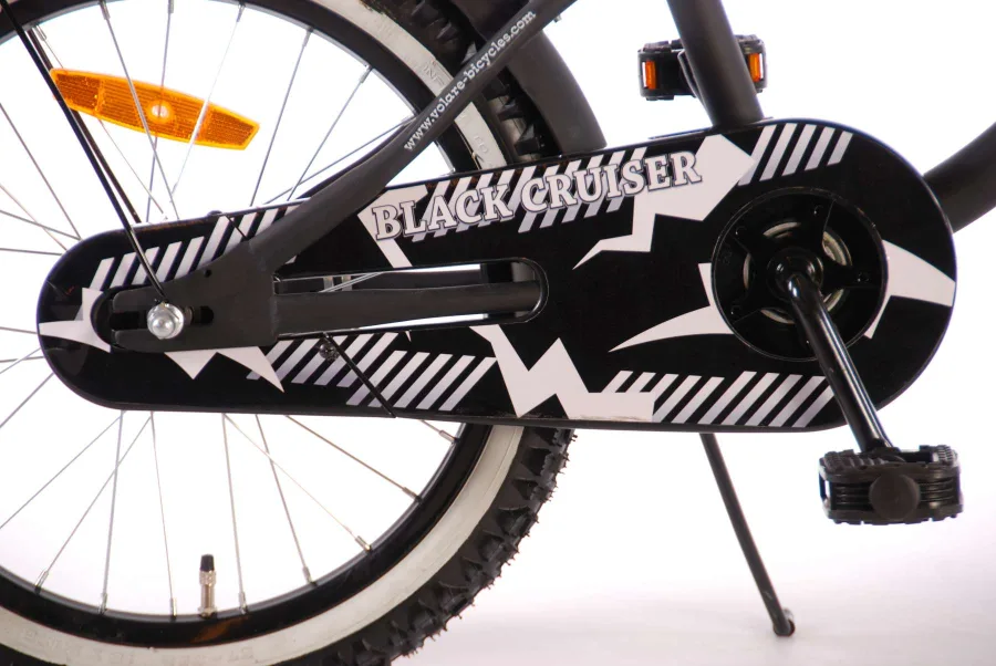 Volare Black Cruiser Kinderfiets – Jongens – 18 inch – Zwart – 95% afgemonteerd — foto 7