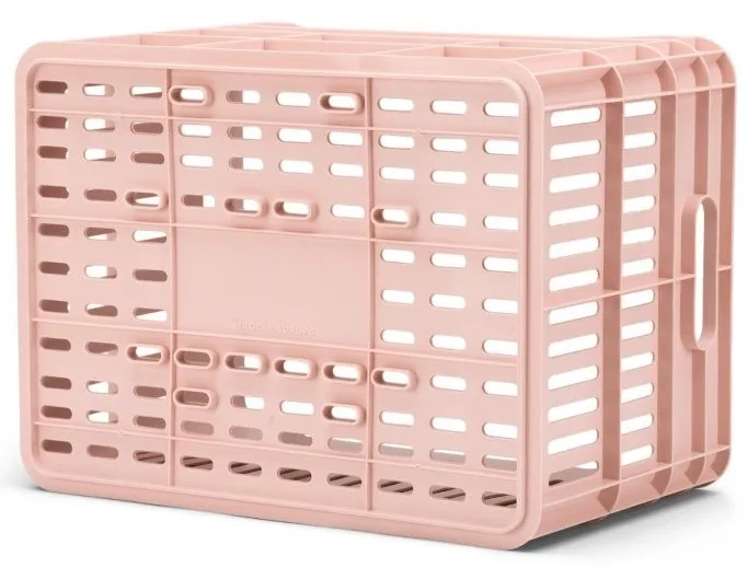 Gerecyclede Fietskrat Urban Proof Click 30 Liter Pastel roze — foto 10