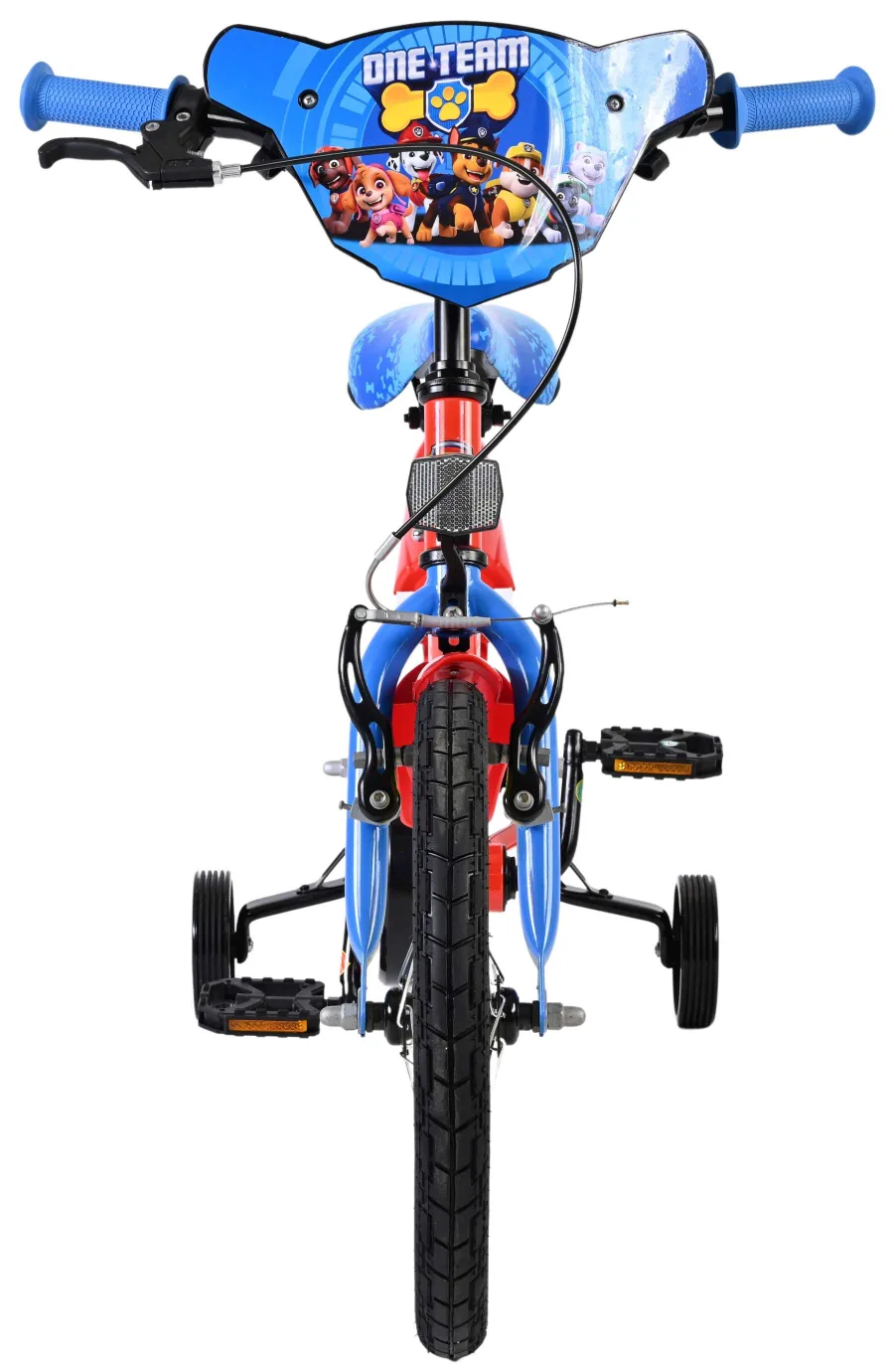 Paw Patrol Kinderfiets – Jongens – 16 inch – Rood Blauw — foto 8