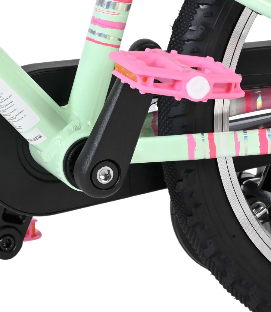 Volare Milano Kinderfiets – Meisjes- 16 inch – Mintgroen — foto 10